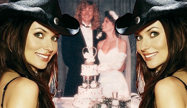 El día de su matrimonio con Shania Twain el 28 de diciembre  de 1993.
