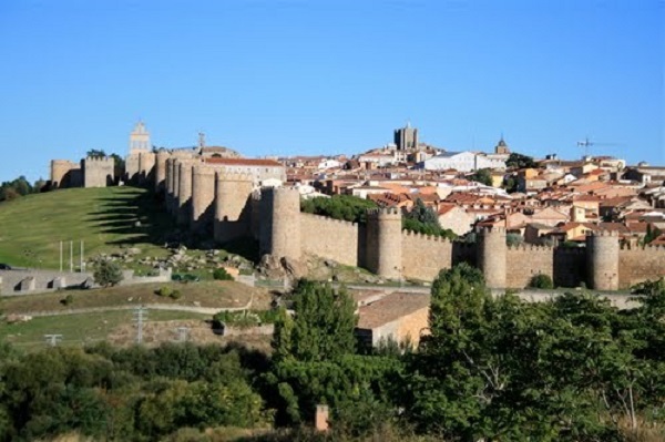 La imponente muralla.