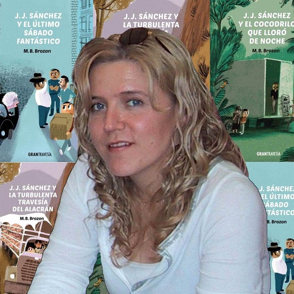 La saga de J.J. Sánchez en palabras de su autora, Mónica Beltrán Brozon