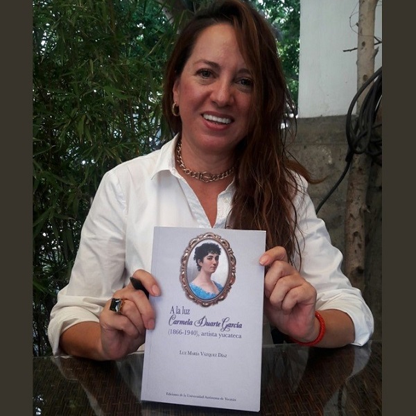 Presentarán libro sobre la artista yucateca Carmela Duarte García