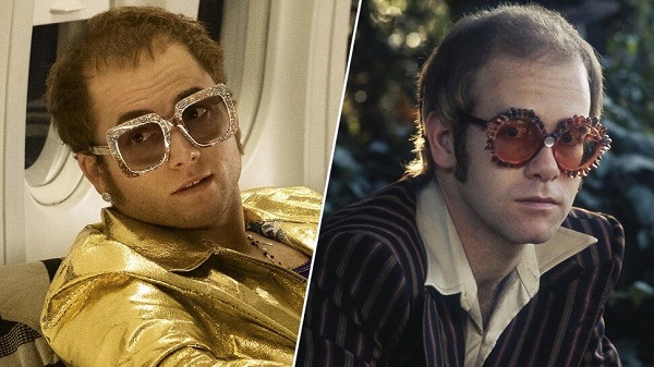 Taron Egerton y Sir Elton John.