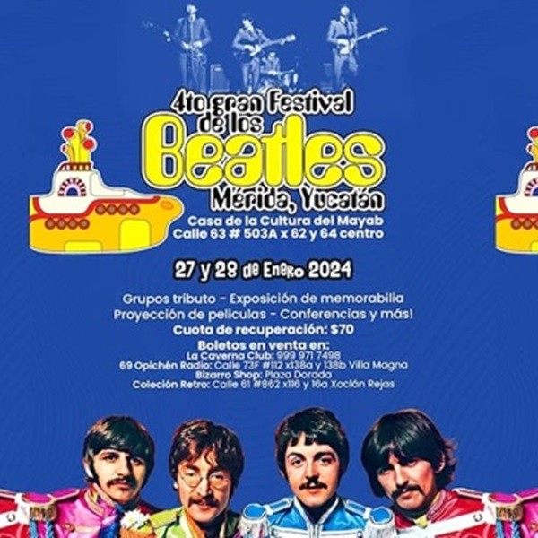 Todo Listo para el 4to. Gran Festival de los Beatles
